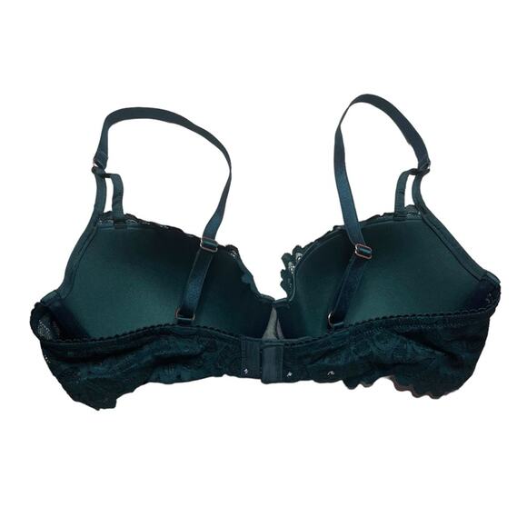 Savage X Fenty Savage Not Sorry Lightly Lined Lace Balconette Bra Size 36C - Picture 2 of 3